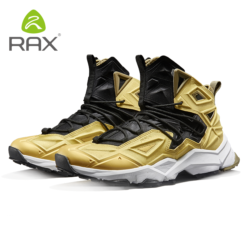 Rax Đi Bộ Đường Dài Giày Mùa Hè Giày Đi Bộ Nam Thoáng Khí Giày Đi Bộ Ngoài Trời Giày Leo Núi Giày Zapatillas Color: Black Shoe Size: 43