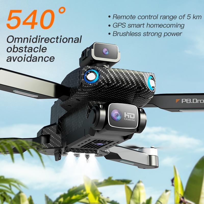 Máy bay không người lái RC chuyên nghiệp 6K ESC HD Camera 5G WiFi FPV Động cơ không chổi chày không chướng ngại