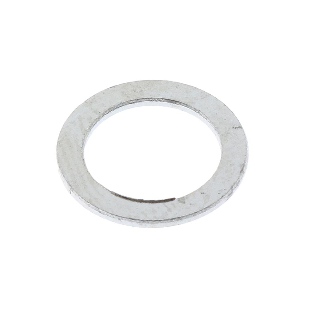 100pcs Skateboard Washers Axle Speed Rings for Longboard Cruiser Silver 11mm