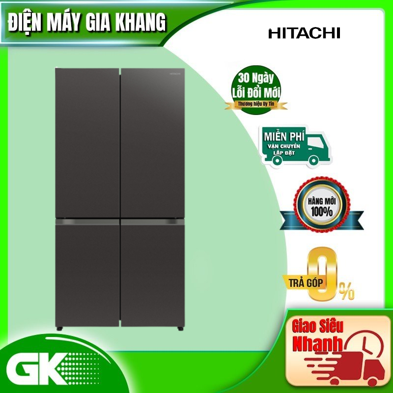 Tủ lạnh Hitachi Inverter 569 lít R-WB640PGV1 - Hàng chính hãng