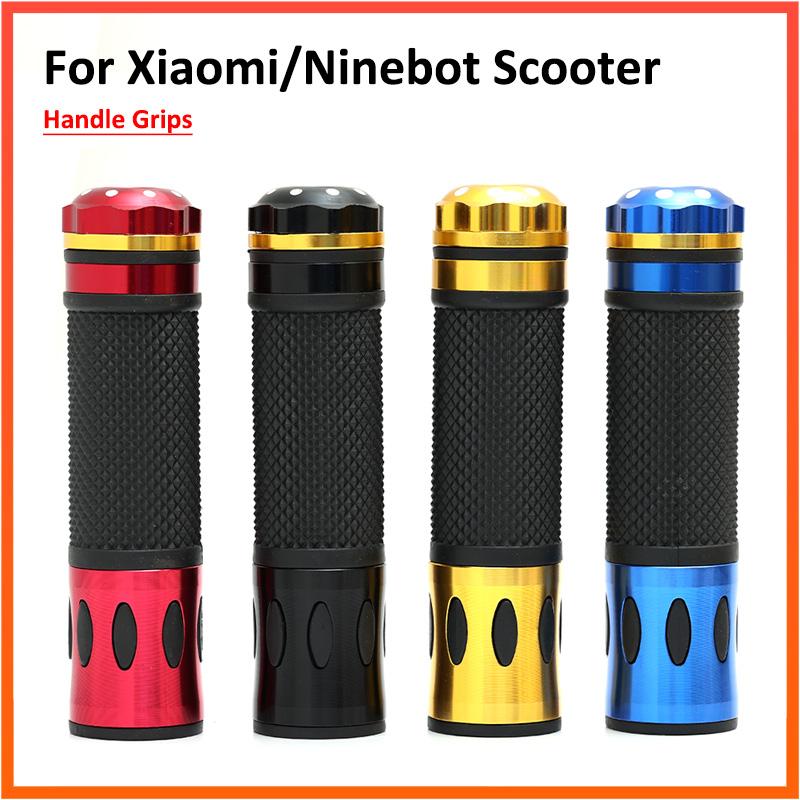 Tay cầm tay cầm cho Xiaomi M365 1S Pro SCOOTER SCOOTER ALUMINUM CAO SU KHÔNG SLIP Sửa đổi BMX Color: Gold
