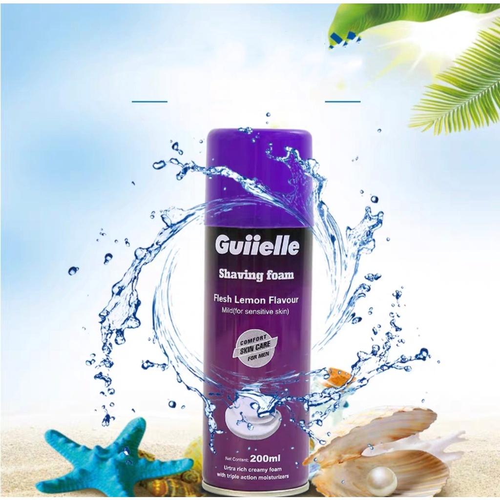 Chai Kem Cạo Râu Guiielle Shaving Foam 200Ml