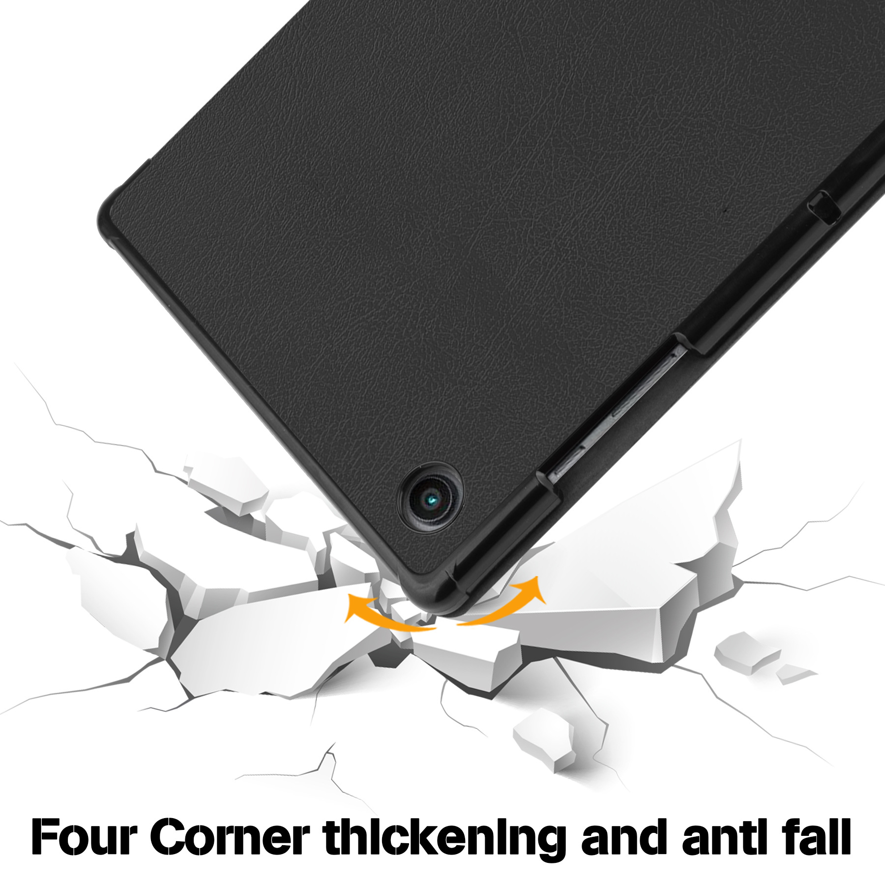 Bao da dành cho Samsung Galaxy Tab A8 10.5 2022 Smartcover - Đen