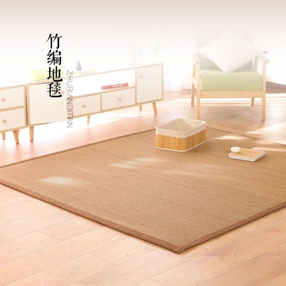 Phong cách mới nhất tre dệt Thảm phong cách Nhật Bản tatami sàn phòng ngủ phòng khách ban công thảm mùa hè thảm dày bay cửa sổ chăn