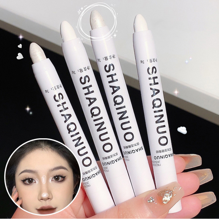 Bút tạo bóng mắt bắt sáng Shaqinuo Pen Eyeliner có ánh nhũ lấp lánh trang điểm mắt 3g