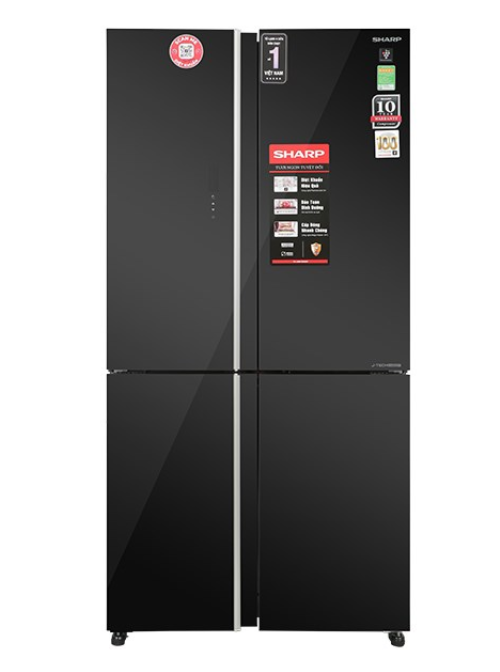 Tủ lạnh Sharp Inverter 572 lít 4 cửa SJ-FXP640VG-BK Model 2021 - Hàng chính hãng