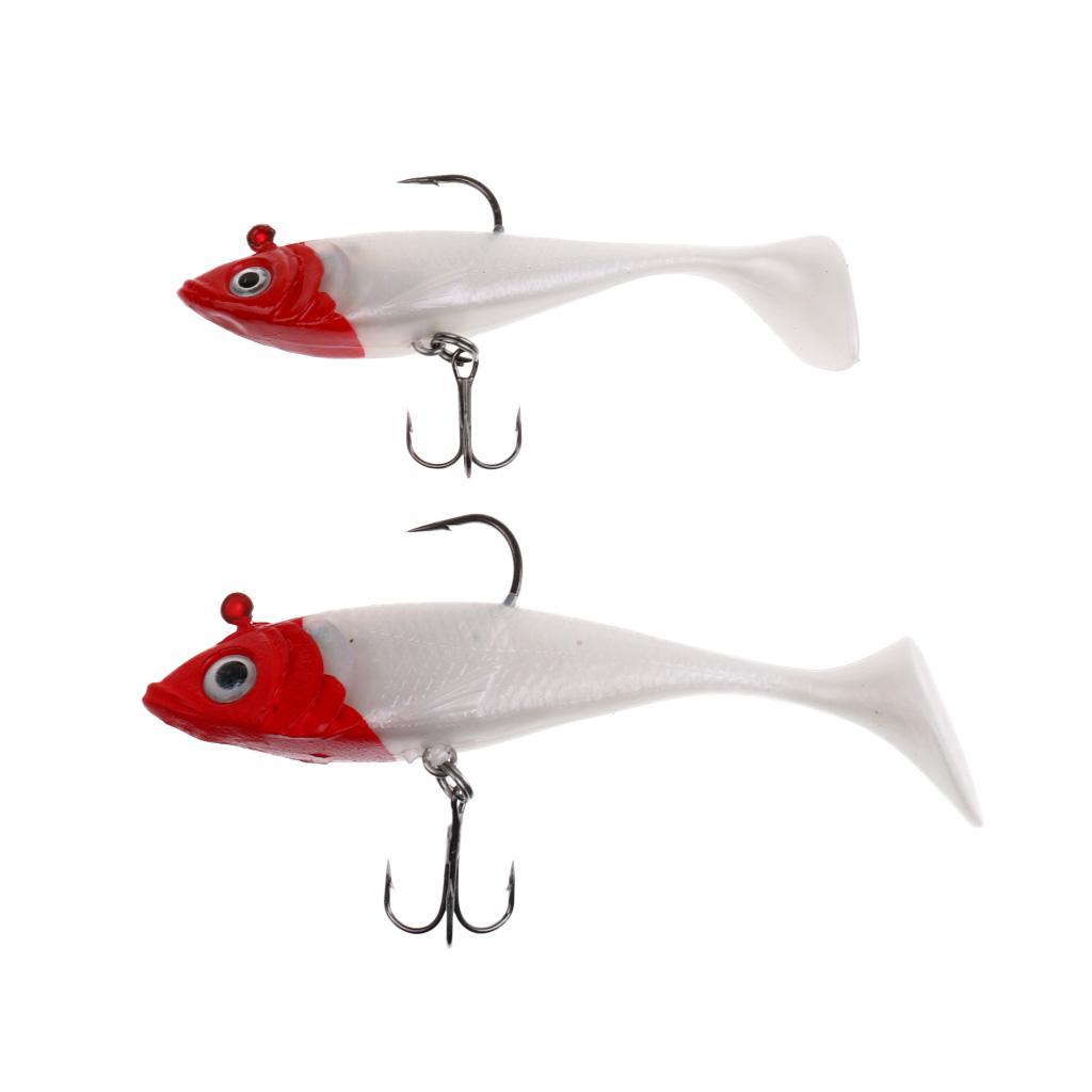 Soft Lead Fishing Lures Hook Baits Minnow Lures Bionic Bait