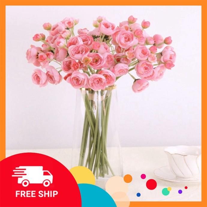 Hoa giả - Bó TRÀ NHÍ cao cấp nhập khẩu, hoa cô dâu hoa decor trang trí cao cấp