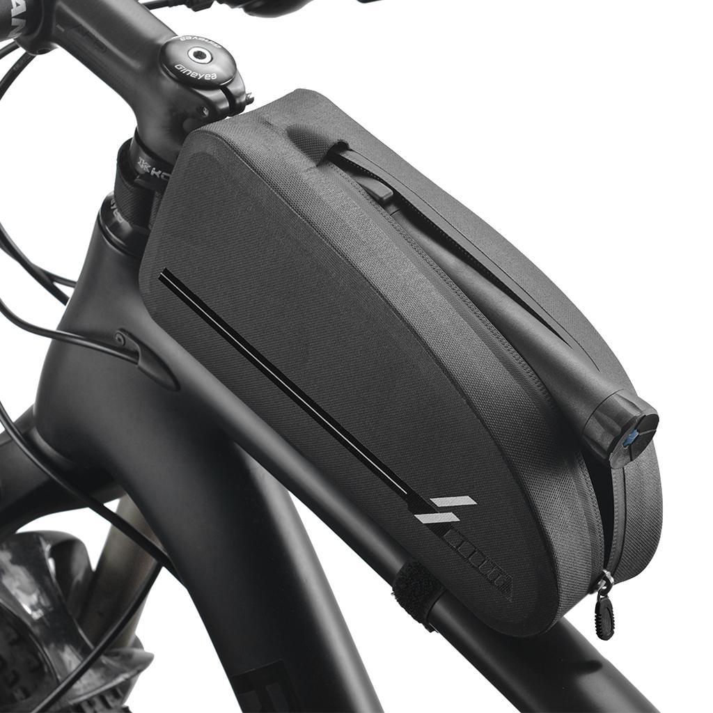 Bike Bag Bike Top Tube Bag Bike Frame Bag Bicycle Frame Bag Bike Pack Accessories, Waterproof and Stable