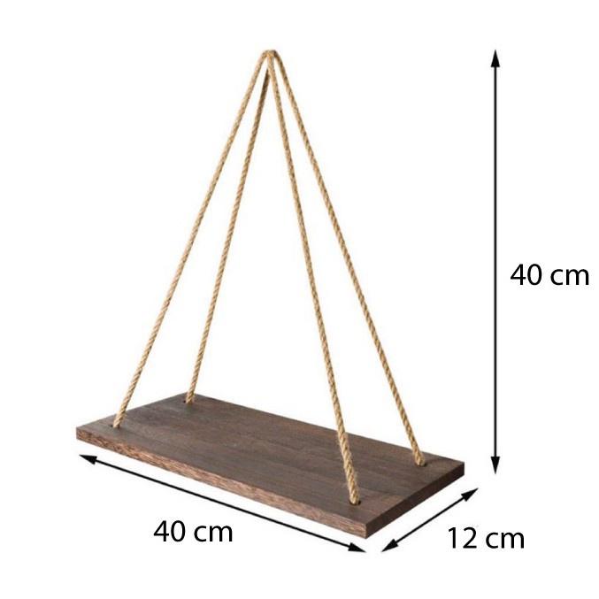 Kệ trang trí , kệ decor treo tường siêu xinh kèm dây
