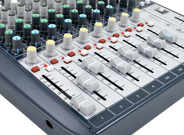 Bộ Trộn Âm Thanh Soundcraft Signature 10 EU Mixing - Hàng Chính Hãng