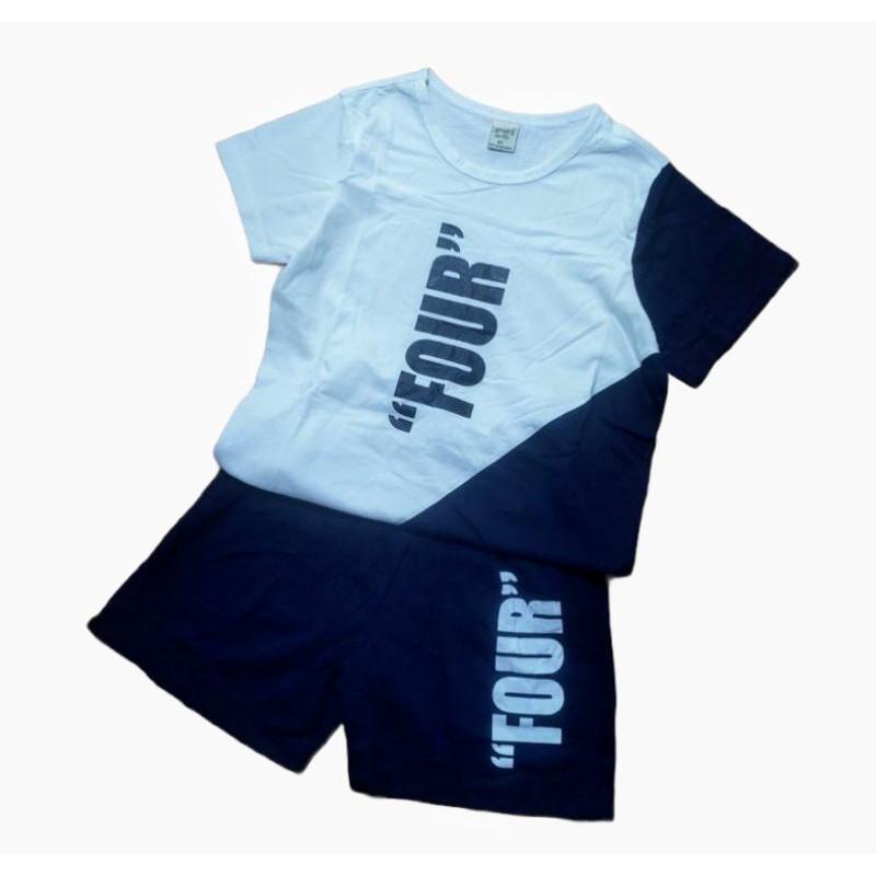 Bộ Cộc Tay Bé Trai Size Đại 26-40kg Cotton 4 Chiều