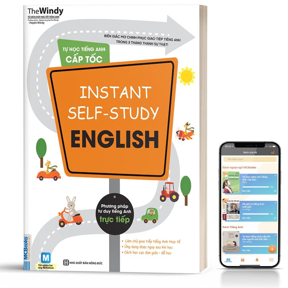 Sách - Instant self-study English - Tự Học Tiếng Anh Cấp Tốc Cho Người Mất Gốc - Học Kèm App Online