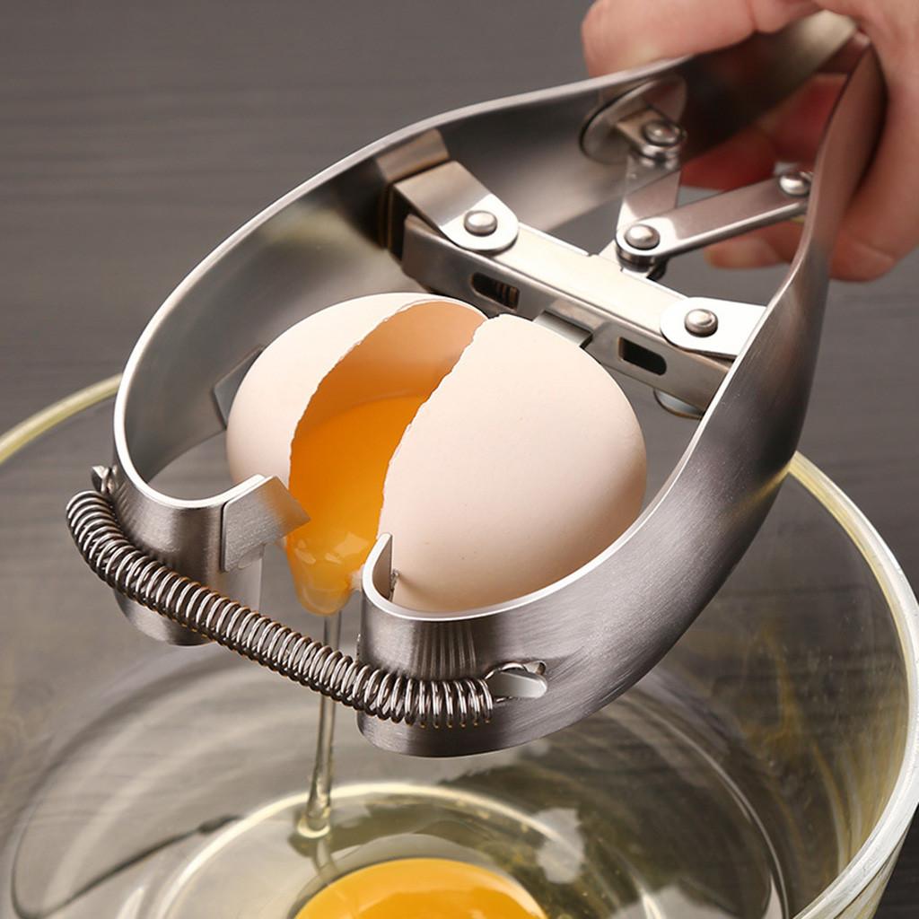 Thép không gỉ trứng cắt trứng mở trứng tiện ích tách bếp