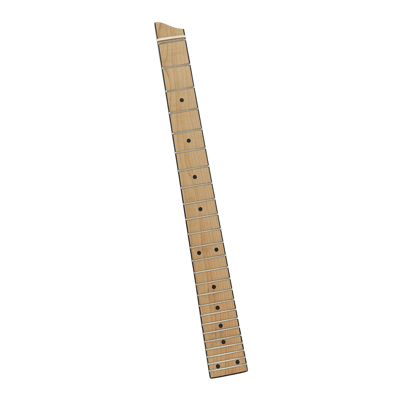 25 Frets Guitar Neck Electric Guitar Neck 6 Strings for DIY Guitar Travel Guitar