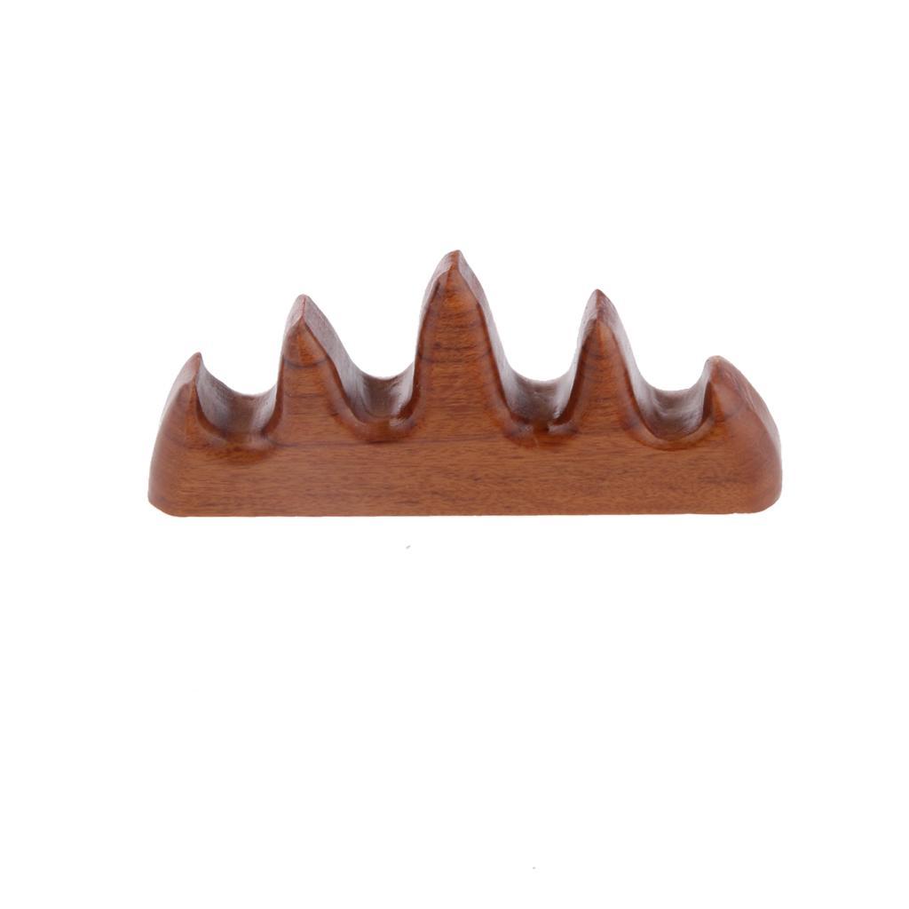 Simple Design Calligraphy Pens Pencil Brush Holder Wooden Pen Rack Office Supplies Decor ACCS Gift