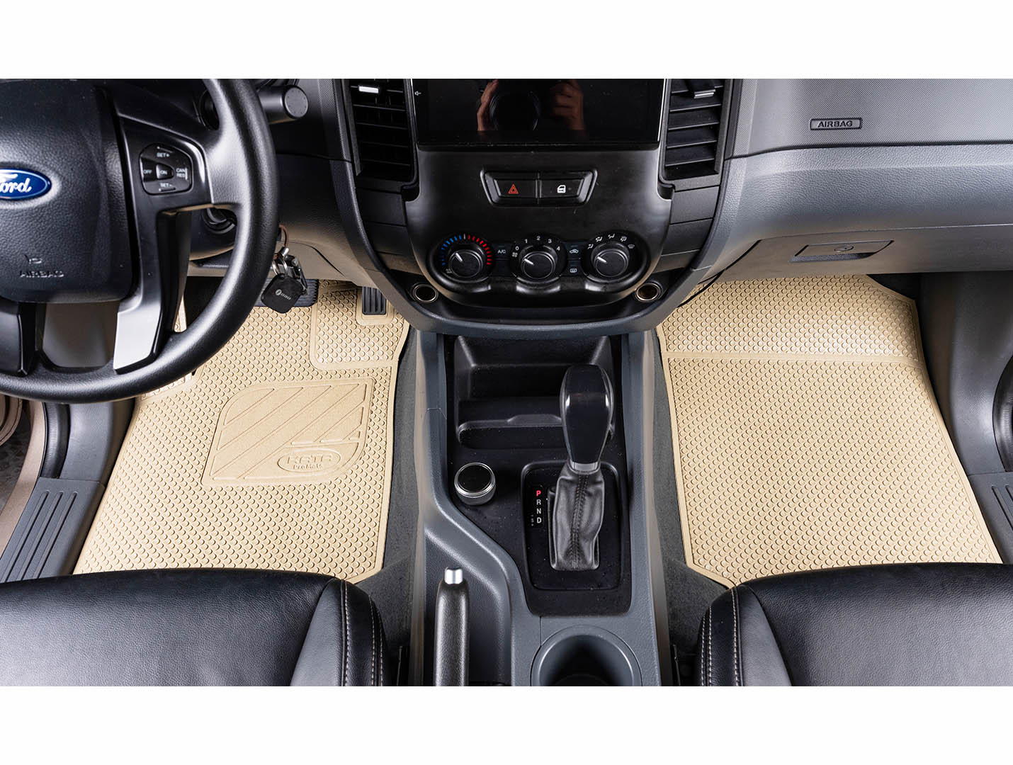 Thảm Lót Sàn KATA cho Ô Tô Ford Ranger - Phiên Bản KATA Pro viền ép nhiệt