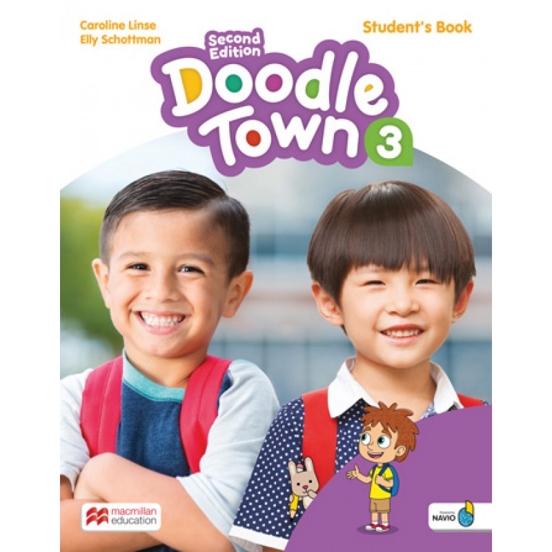 Doodle Town (2 Ed.) 3: Student's Book And Digital Student's Book With Navio App