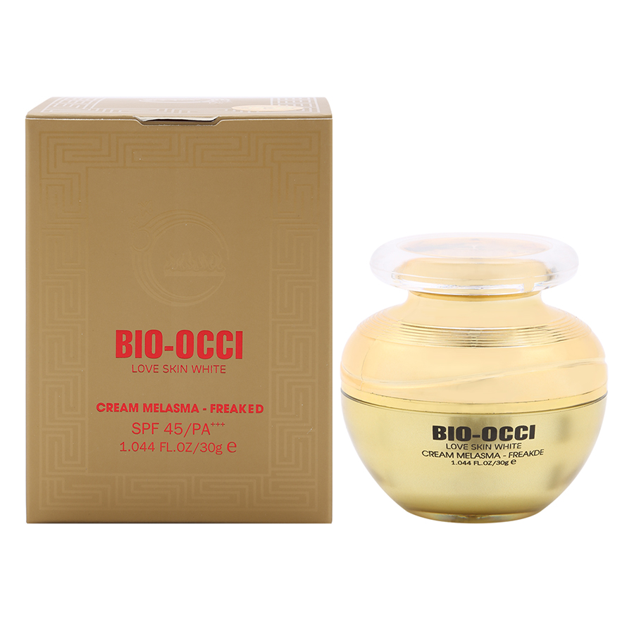 Kem Giảm Nám, Thâm, Tàn Nhang Đồi Mồi, Tái Tạo Da Chống Nhăn MelaSMa Cream - Freaked Bio-Occi KN025 30G