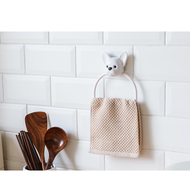 Giá Treo Khăn Gắn Tường Hình Thú Hoạt Hình Dễ Thương