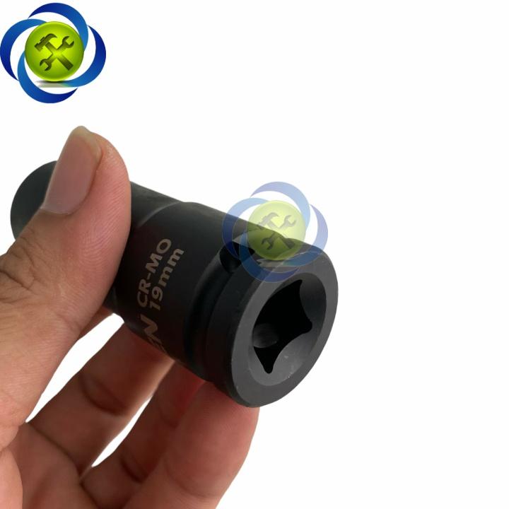 Tuýp 19mm 1/2 đen dài Tolsen 18269 loại 6 cạnh thép CR-MO