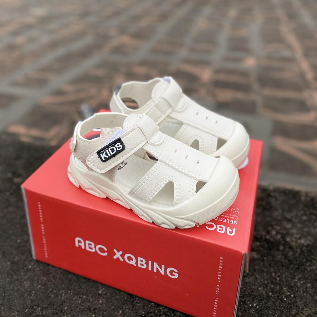 Giày Sandal Trẻ Em Bé Trai Xuân Hè Kín Mũi Chống Trơn Đế Mềm Baotou KIDS ( A628 )