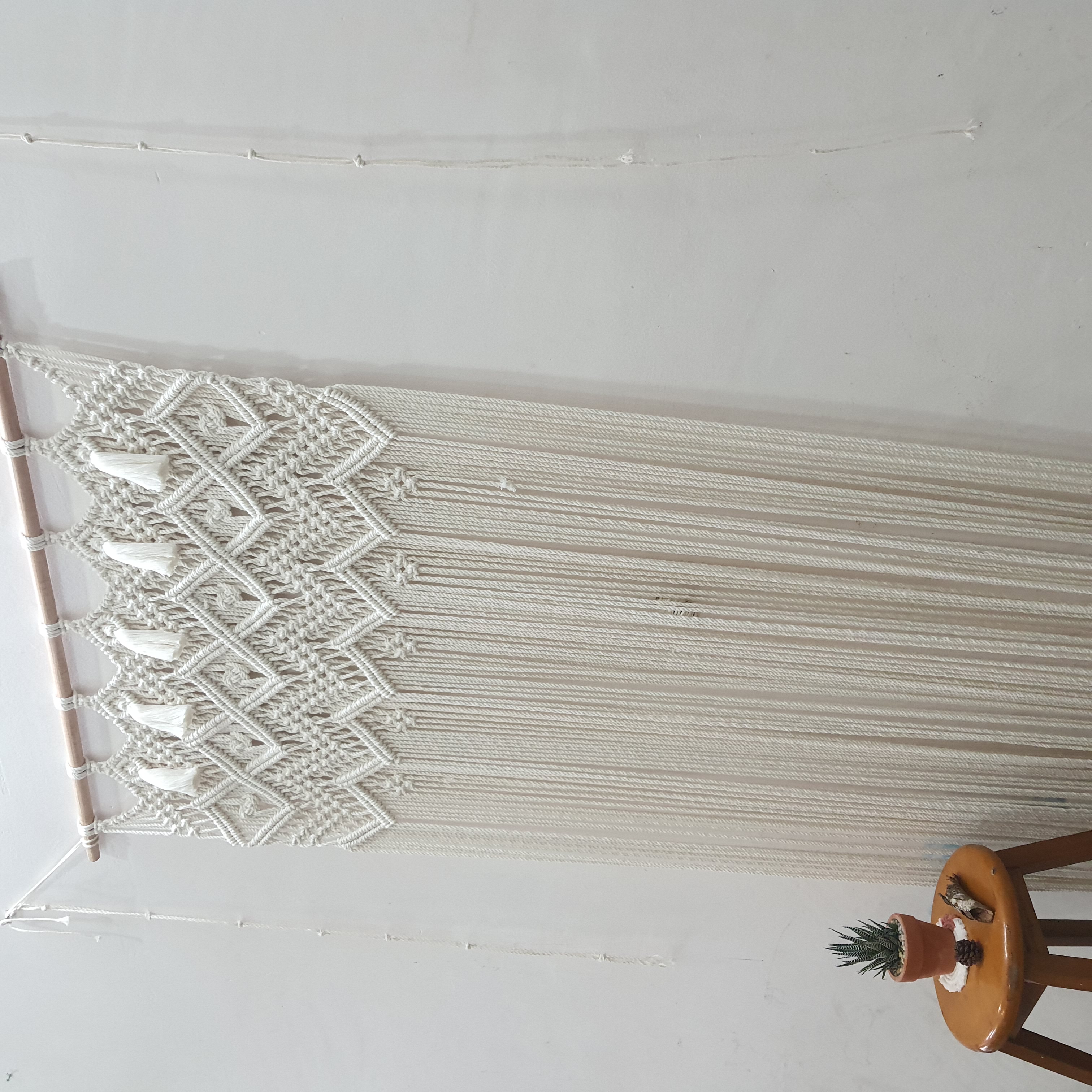 Rèm cửa sổ  handmade - Rèm cửa sổ macrame - sản phẩm decor