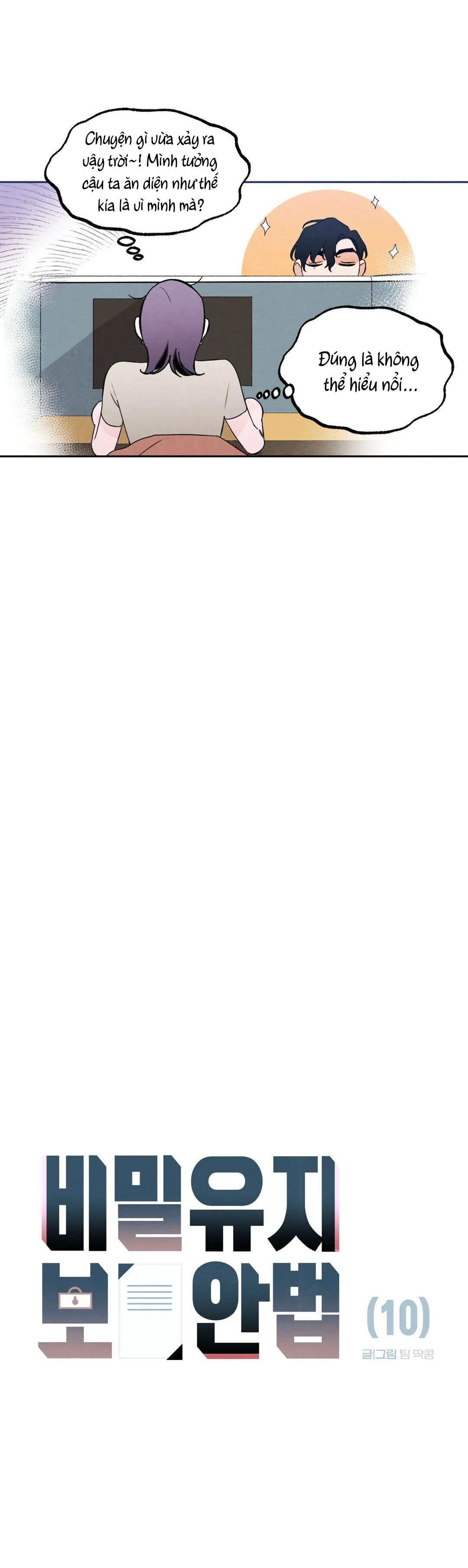 cách duy trì bí mật chapter 10.1 5