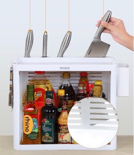 Kệ gia vị 2 tầng Ecoco hàng cao cấp