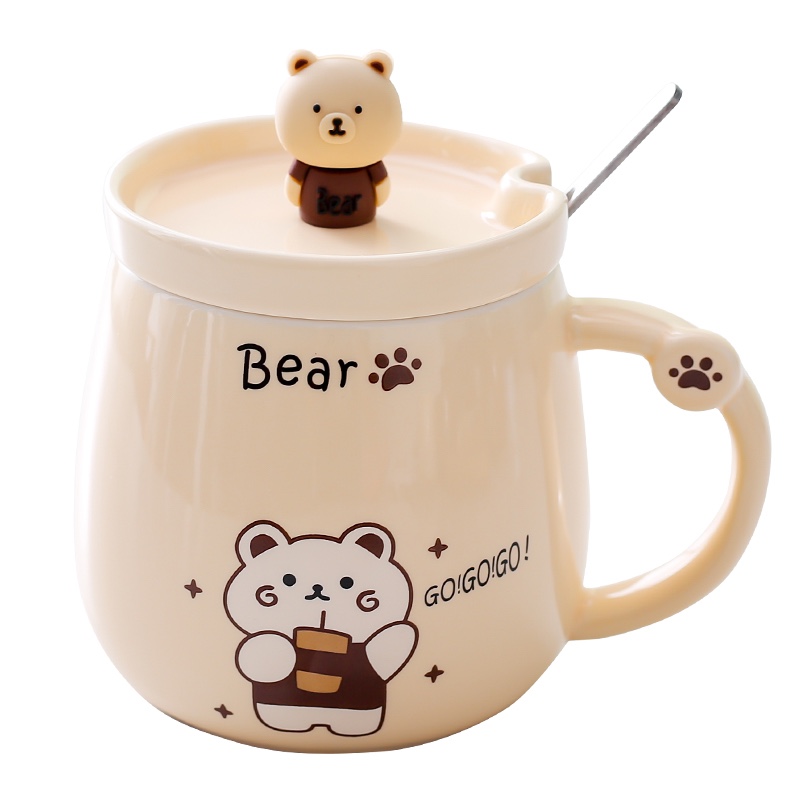 Ly Sứ Con Gấu Bear Cực Dễ Thương Thể Tích 400ml