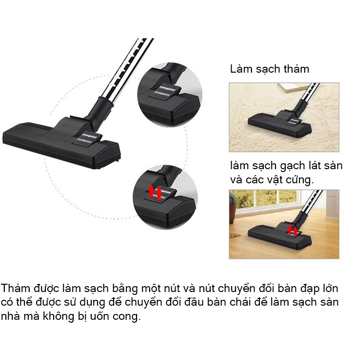 Máy Hút Bụi Đa Năng - Công Suất 1000W