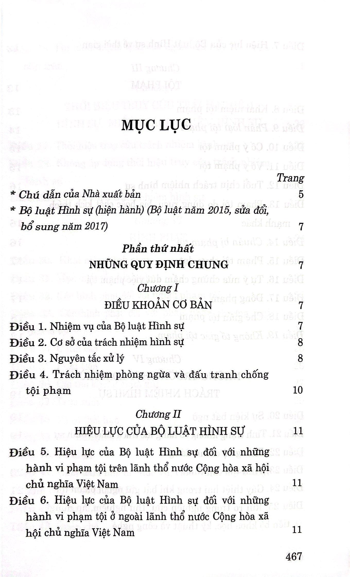Bộ Luật Hình Sự (Hiện hành) (Bộ Luật Năm 2015, Sửa Đổi, Bổ Sung Năm 2017)