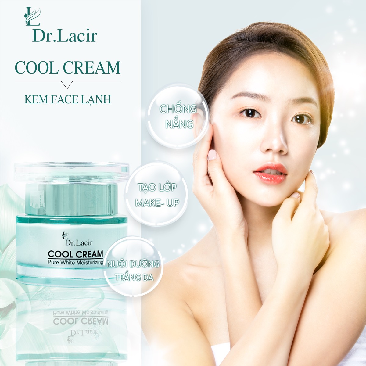 Kem Face Lạnh Lamer care Cool Cream – Dưỡng Da Chống Nắng Hiệu Quả