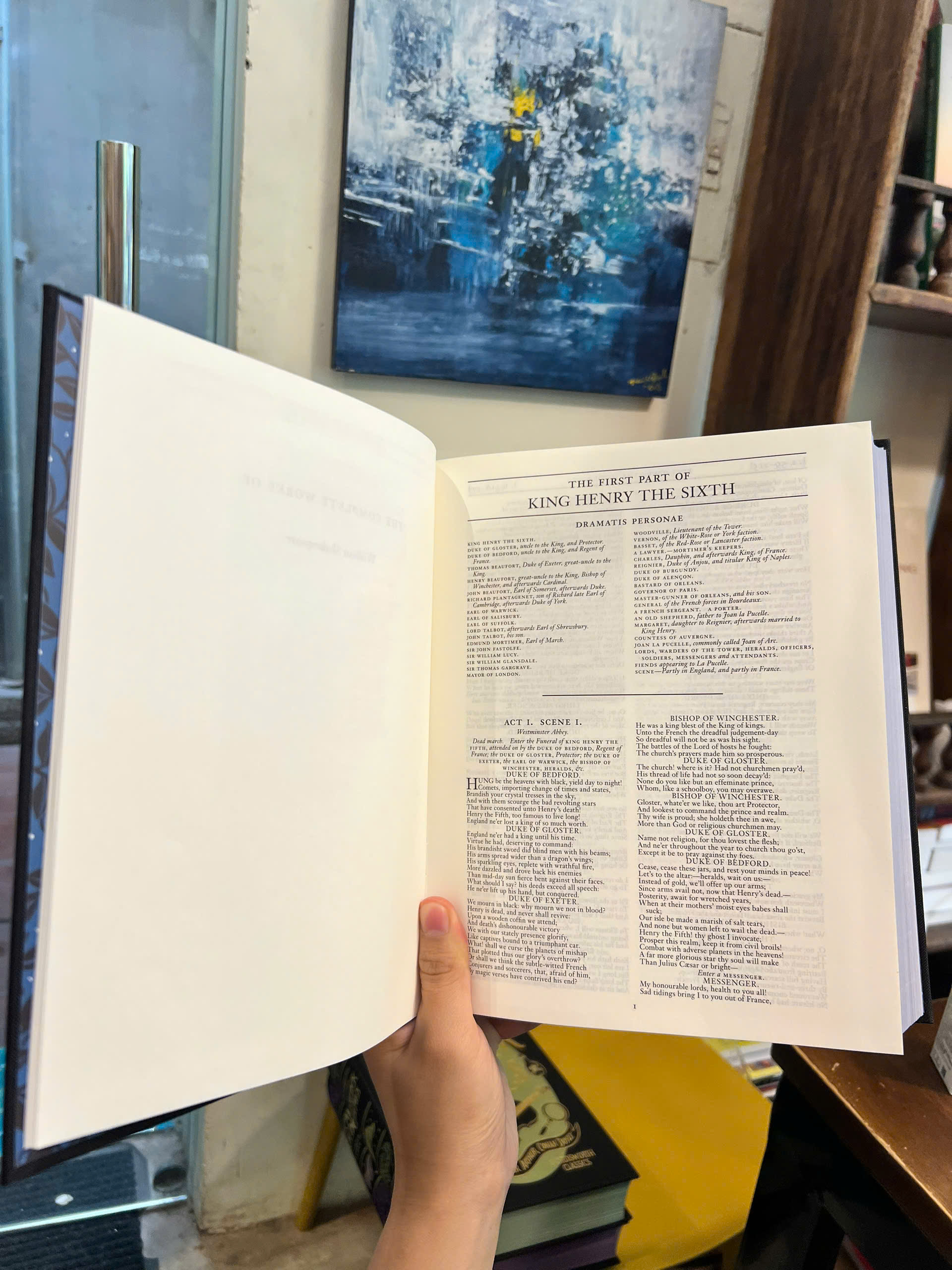 Sách - The Complete Works of William Shakespeare | Classics Plays / Poetry / Bìa da, cứng khổ lớn