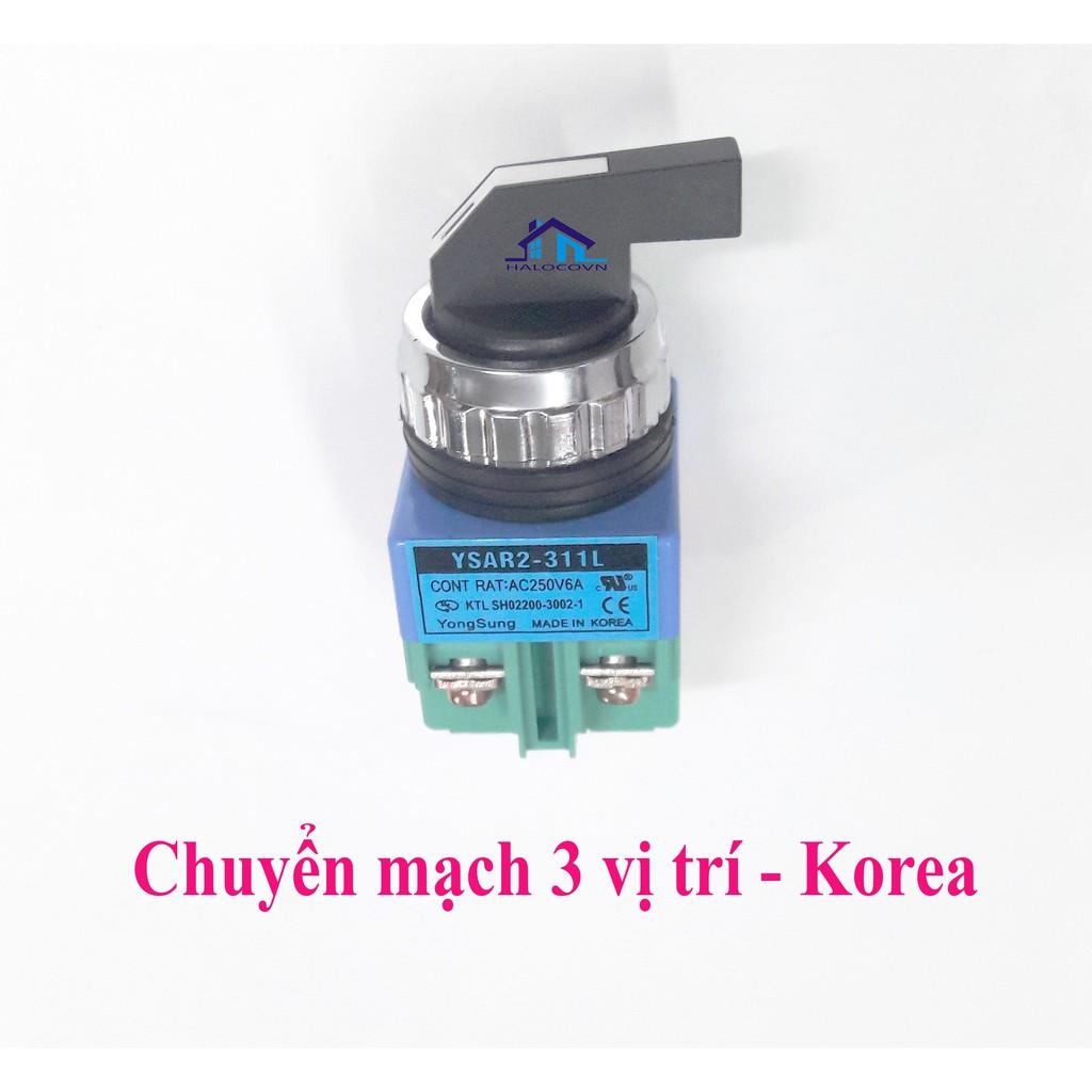 Công tác chuyển mạch 3 vị trí Korea