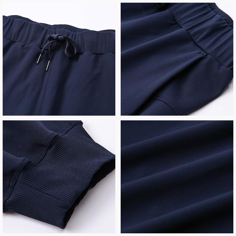 DEEPSENCE 2021 Mới Thể Thao Nữ Dài Thấm Hút Mồ Hôi Cho Chạy Bộ Thời Trang Quần Rời Quần Jogger Phù Hợp Với Áo Nữ Dây Rút Tập Yoga
