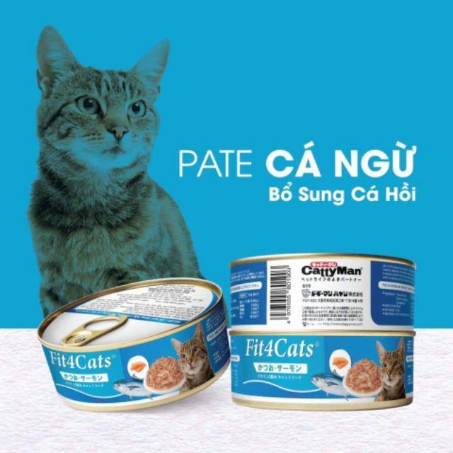 Pate cá Fit4Cats thức ăn cho Mèo hủ to 160g