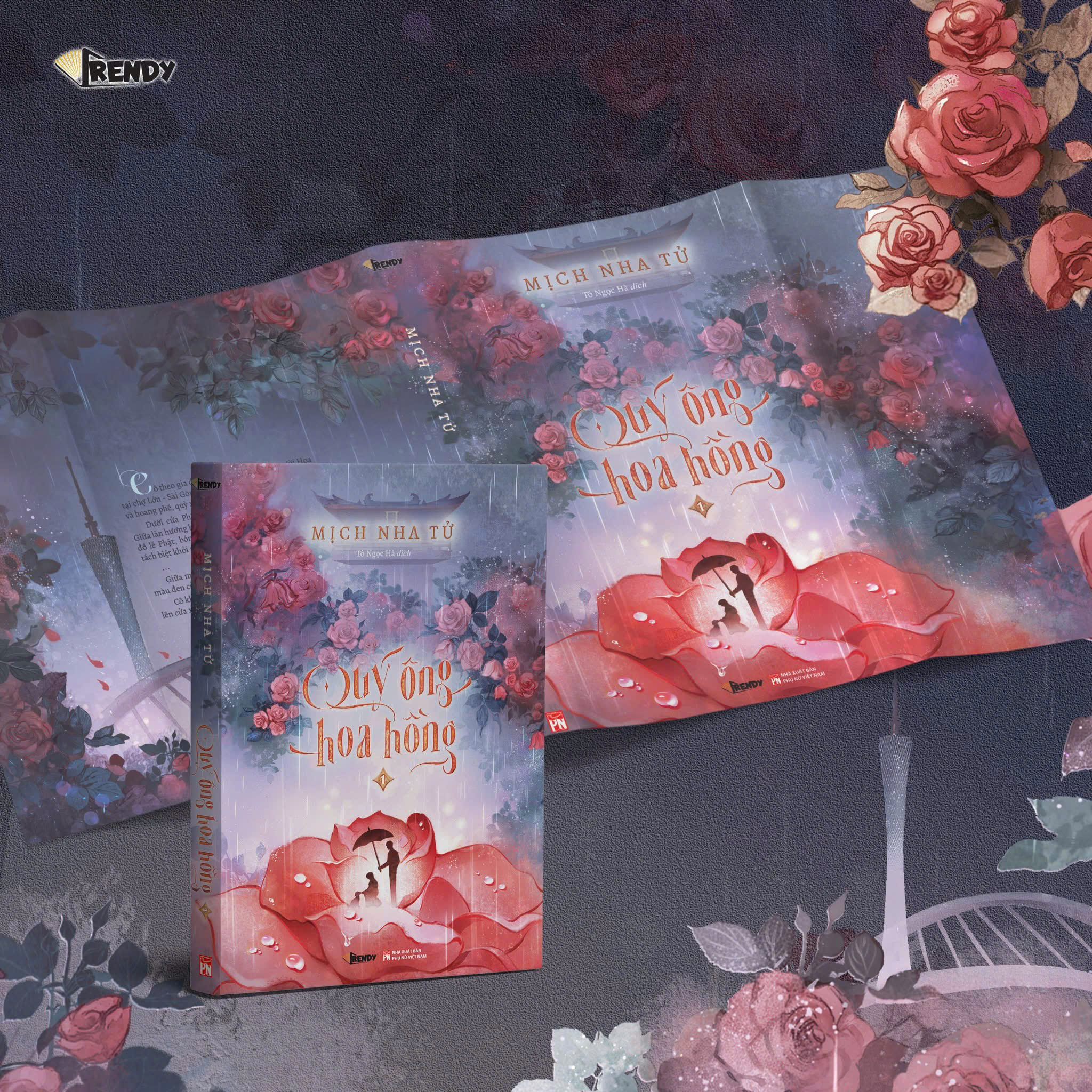 Sách Tiểu Thuyết Ngôn Tình - Quý Ông Hoa Hồng (Bản thường) - Mịch Nha Tử