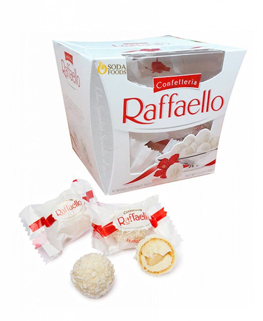 Socola dừa Raffaello Đức hộp 150g