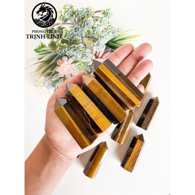 Trụ đá thanh tẩy M.Ắ.T H.Ổ dùng trong Tarot, reiki, thiền định,yoga cân bằng, phong thủy (KHÔNG KÈM ĐẾ)