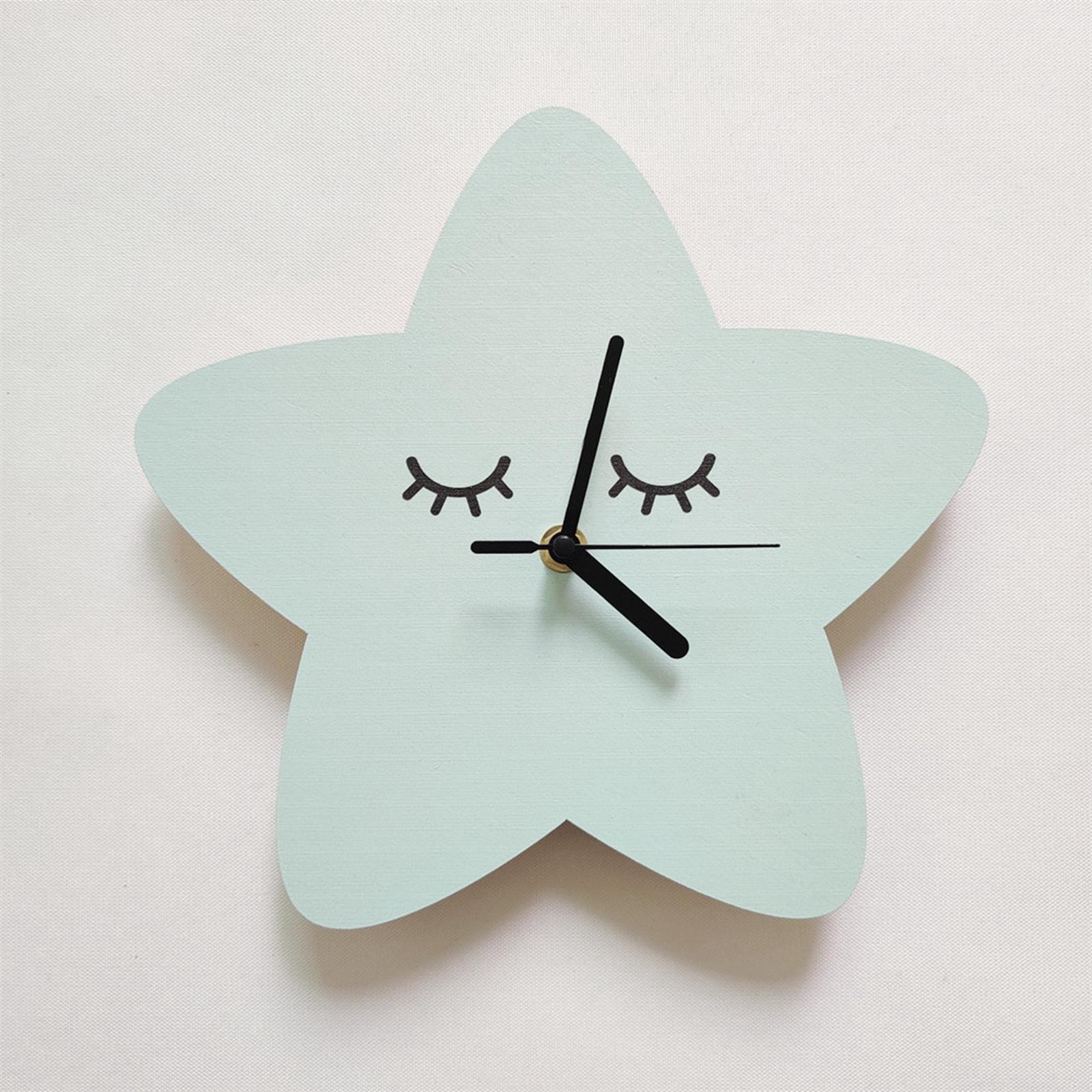 Wall Clock kids children room Living Room Decor Wall Decor for girls and boys School