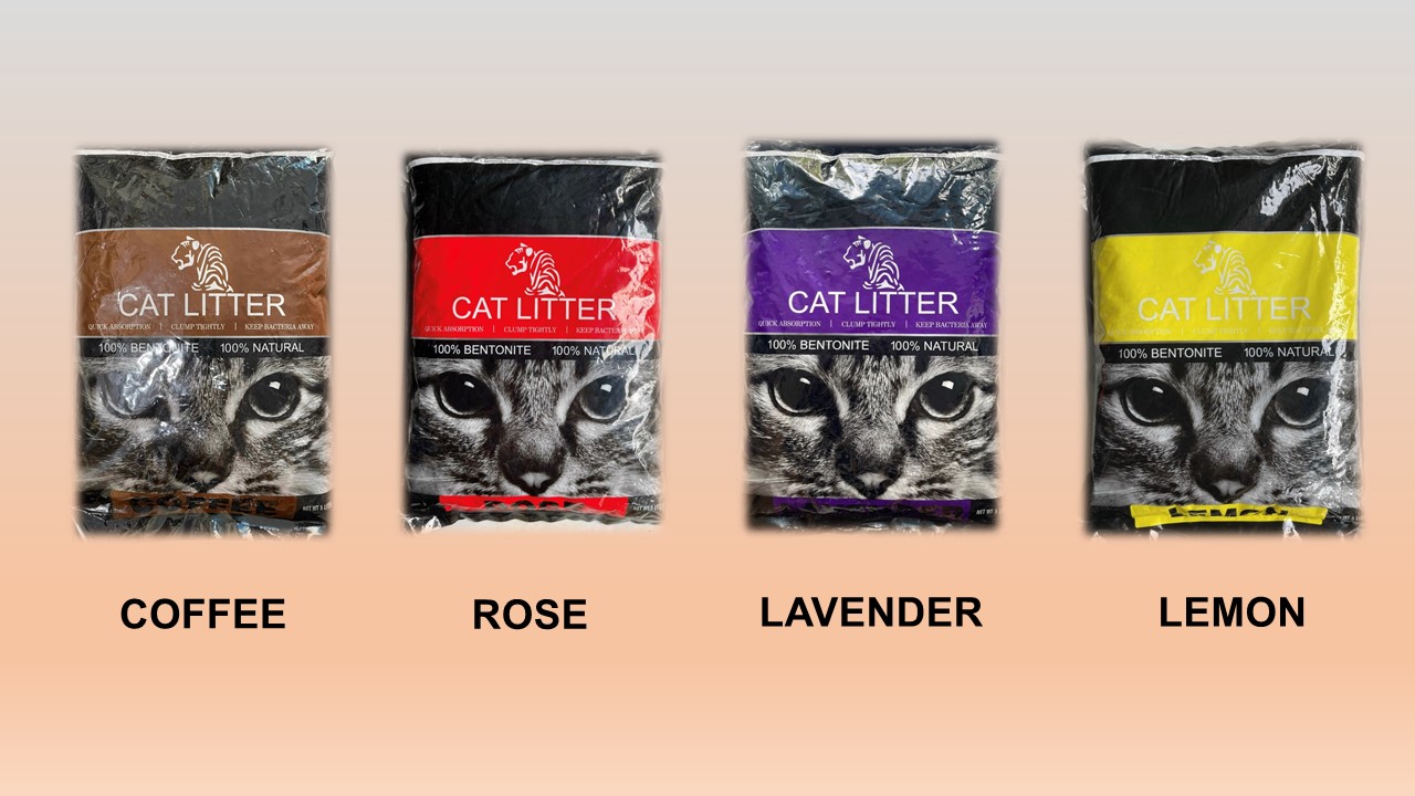 Cát vệ sinh cho mèo Tiger Cat Litter 4 mùi