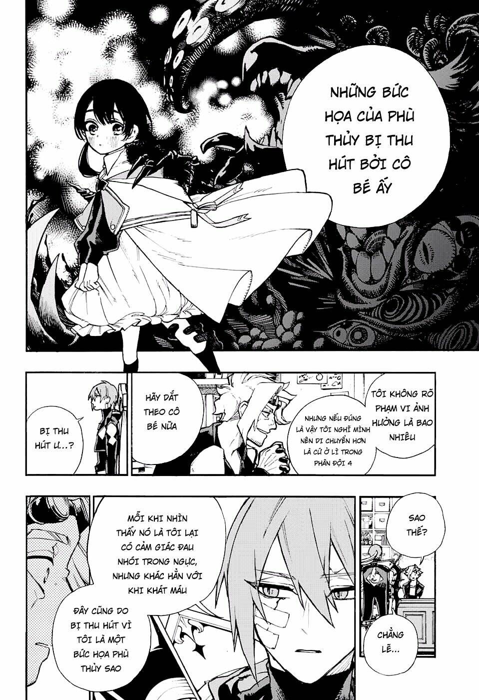 bức họa đẫm máu của phù thủy chapter 8.1 9
