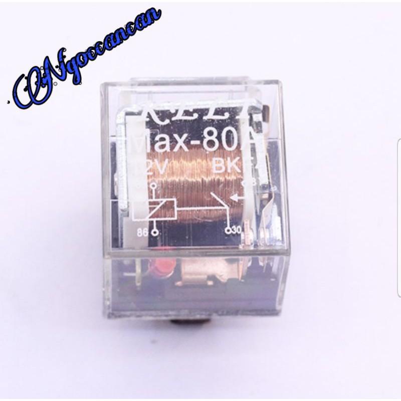Hộp 10 Rơ Le 4 Chân 12v 80A 5 Chân 12v 100A