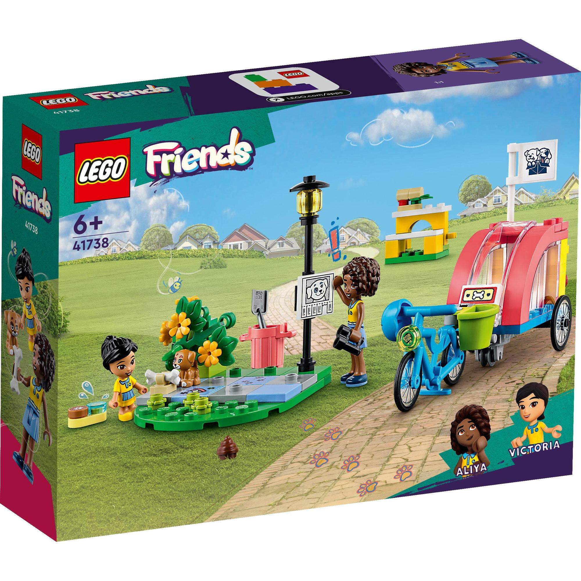 LEGO Friends 41738 Xe Cứu Hộ Cún Cưng (125 Chi Tiết)