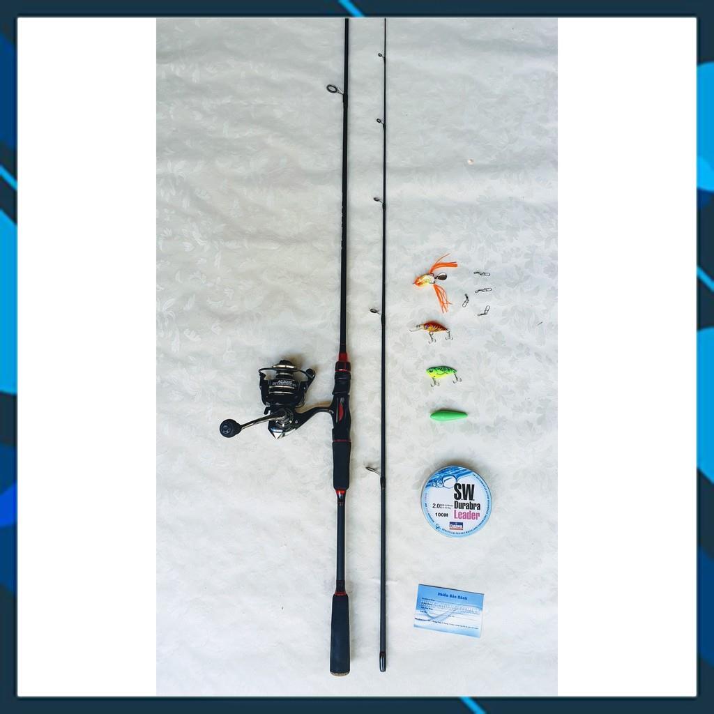 Bộ Cần Câu Lure 1 Ngọn Đỏ Gía Rẻ Bộ Máy Đứng