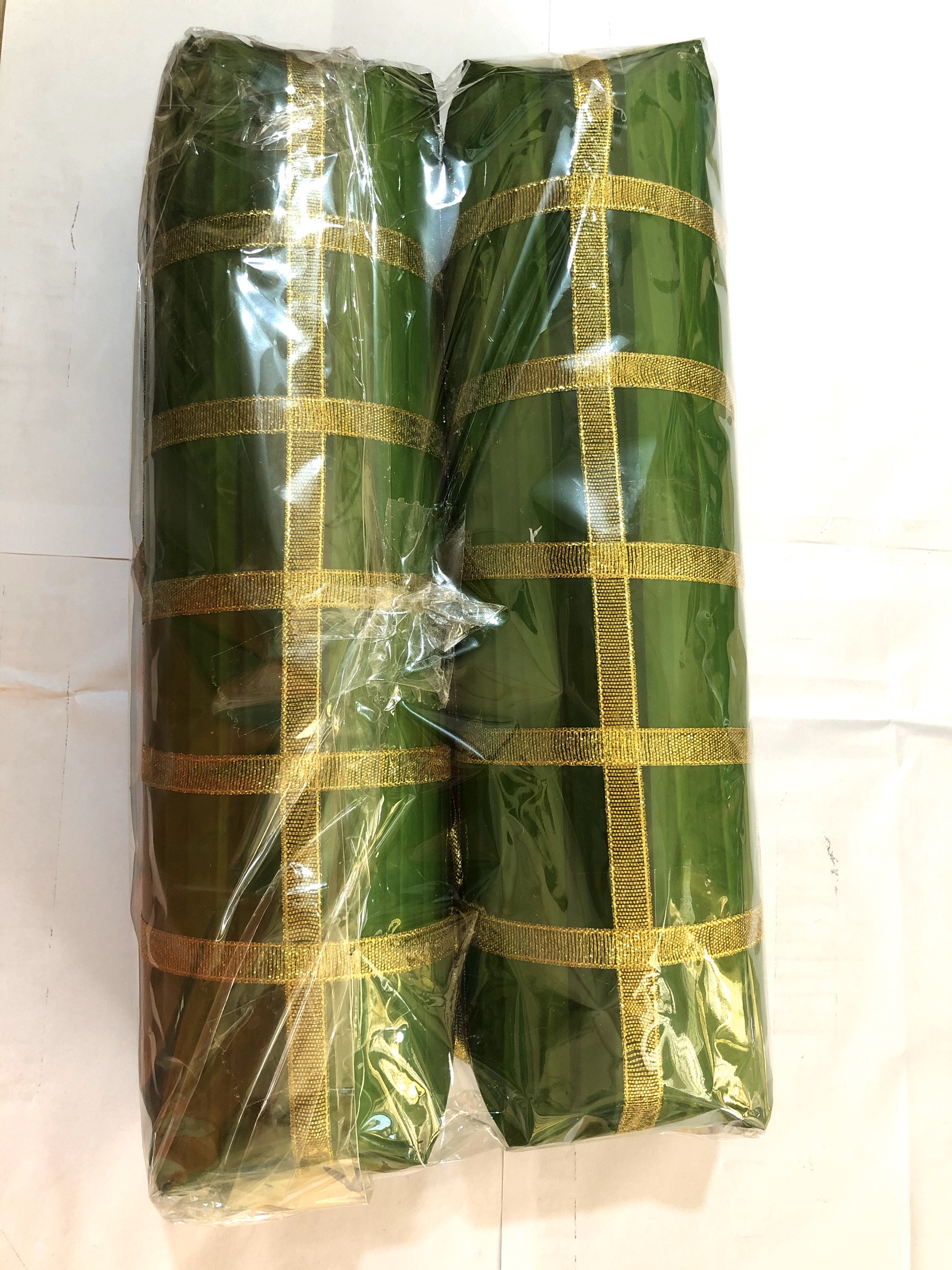 Mô hình Bánh Tét trang trí Tết  bộ 2 bánh