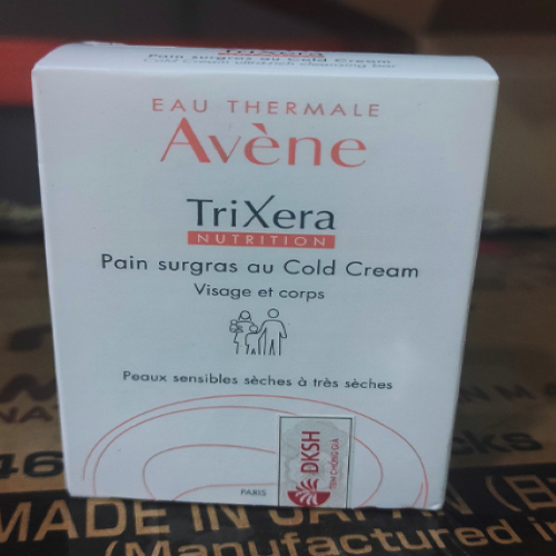 Thanh kem tắm và rửa mặt dành cho da khô nhạy cảm AVÈNE COLD CREAM CLEANSING BAR 100g
