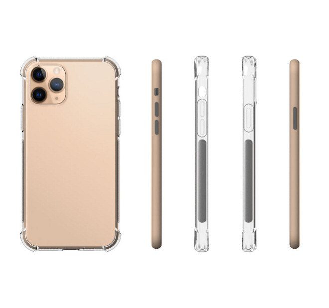 Ốp lưng Silicon dẻo trong, suốt chống sốc cho iPhone 11 Pro Max