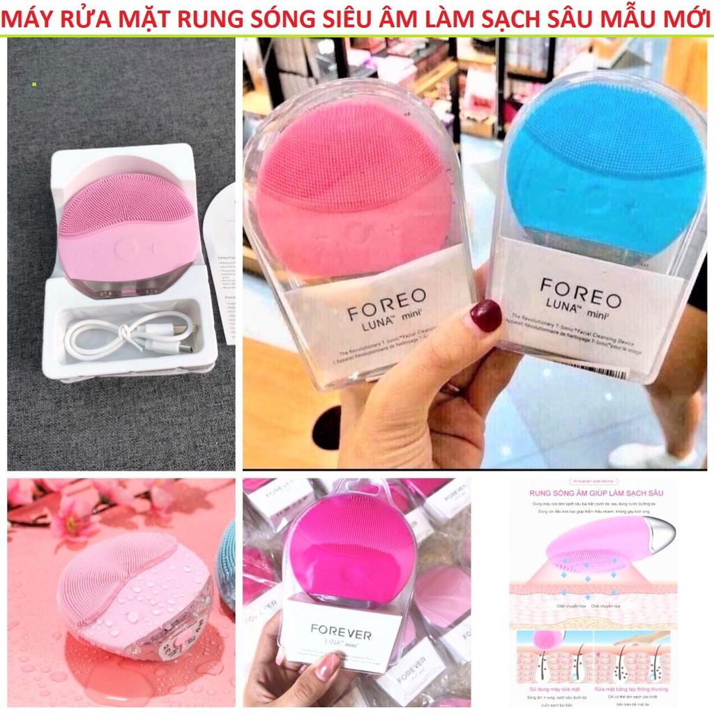 Máy Rửa Mặt Rung Sóng Âm Làm Sạch Sâu Da Mặt